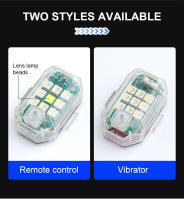BLALION Lámpara De Señal De Giro LED RGB Para Motocicleta Con Carga USB Y 7 Colores Luz De Avión Sin Cable Indicator De Señal De Posición - details 1