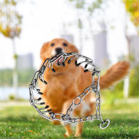 Collar De Entrenamiento Para Perros Con Punzón Y Tiras De Goma Cómodas Cuerda De Acero Inoxidable Ajustable Desmontable Para Todas Las Etapas De La Vida Del Perro - details 9