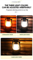 Lámpara De Escritorio LED Retro Caballo Decoración De Ambiente Recargable Para Camping Al Aire Libre Barra De Luz Linterna De Hogar - details 2