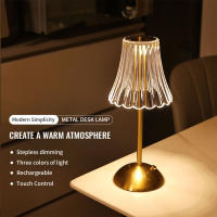 Lámpara De Mesa LED Con Sensor Táctil Luz Nocturna Para El Hogar Recargable Por USB Portátil Decorativa Para Dormitorio Lectura - details 0