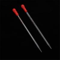 Ejercicio De Pipeta De Vidrio Con Escala Y Cabeza De Goma Roja Y Transparente Para Química Laboratorio 1/5pcs - details 3