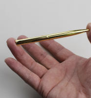 Bolígrafo De Punta Fija Metálico 0.7mm Tinta Negra Recargable Rotativo Estilo Firmar Suministros De Oficina Y Escuela - details 4