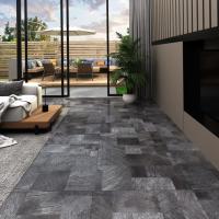 vidaXL 20x Tarimas Autoadhesivas PVC 1,86 m² Estampadoeado Lama Baldosa Color Estampado de color,  Estampado liso,  Negro y mas - details 3