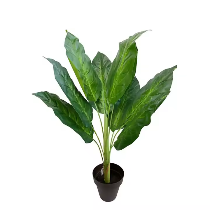 Poenia Arte Floral - Planta Artificial Tropical En Maceta 90cm - REF 630639 - Decoración Tropical - 1