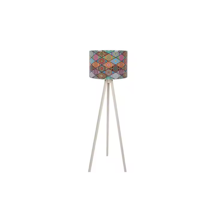 Lámpara de Pie Wellhome Multicolor MDF Polipropileno 145cm - 1