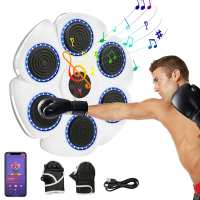 Máquina de boxeo, máquina de boxeo musical de 40x40x4 cm, máquina de boxeo para niños, máquina de boxeo de reacción, entrenador de boxeo en casa - details 6