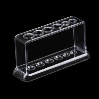 Estante De Tubos De Prueba De Plástico Transparente Con 6 Agujeros Soporte Para Laboratorio Organizador De Tubos De Prueba - details 4
