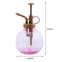 Botella De Rociador Redonda De 350ML Alta Calidad Múltiple Uso Para Riego De Plantas Y Flores Portátil Para Jardinería Con Rojellador - details 7