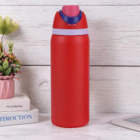 Termo Doble Capa De Acero Inoxidable 24/32oz Con Manija Termo Aislado Espacial Kettle Taza Deportiva Botella De Agua Tumbler - details 11