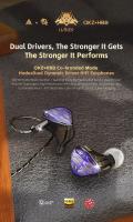 QKZ X HBB Hades 2DD Monitores deAudífono In-ear HiFi Con Cable Desmontable Para Audiófilos Y Musicians - details 8