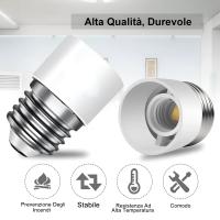 Soporte De Bombilla LED E27 Con Divisor 2 En 1/3 En 1/4 En 1/5 En 1 Soporte De Bombilla Base Socket Adaptador De Luz Para Lámparas - details 9