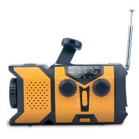 Radiófono Portátil Con Crank De Mano Y Solar Con Linterna LED AM/FM/NOAA Y Cargador De Móvil 2000mAhstonego - details 8