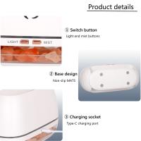 Diffusor De Aroma Mini Ultrasonico USB Humidificador De Aire Con 3D Flamenco Diffusor De Aceites Esenciales Aromaterapia Refrescante Para El Dormitorio - details 7