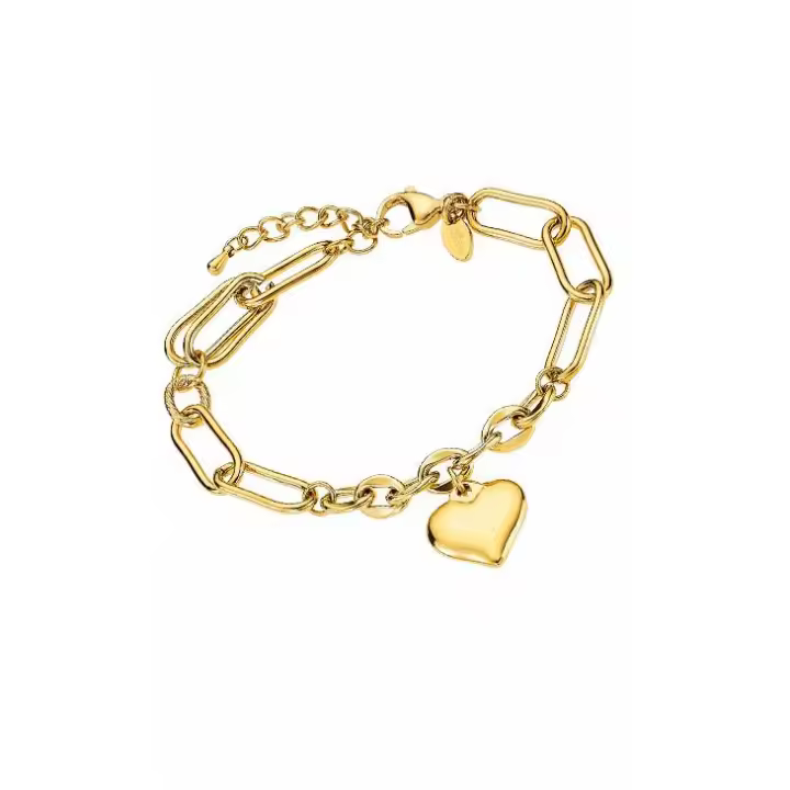 Pulsera Corazón para Mujer de Esabones en Acero. Pulsera de - 1
