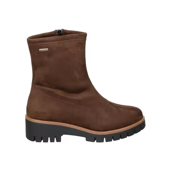 CALZAZUL-FLEX | Botines de Piel Calzazul-Flex para Mujer – Botines Planos en Color Marrón – Botín con Cremallera – De Piel – Cómodos – Alta Calidad – Modelo 3422_2 - 1