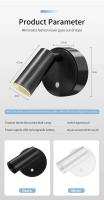 Lámpara De Noche LED Recargable Por USB Con Luz De Lectura Magnética Y Toque Dimmerable En 3 Colores Para Dormitorio - details 7