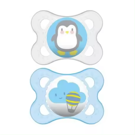 MAM ORIGINAL CHUPETE SILICONA 2-6 MESES 2 UNIDADES - 1