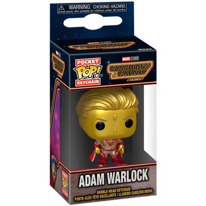 Llavero Pocket POP Marvel Guardianes de la Galaxia 3 Adam WarlockFigura  Coleccionable - Idea de Regalo- Mercancia Oficial - Juguetes para Niños y Adultos - Movies Fans - Muñeco para Coleccionistas y Exposición - 1