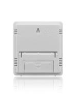 Termómetro Y Higrómetro Digital HTC-1 Con Alarma Y Calendario 5 Funciones Pantalla Grande Soporte De Escritorio Y Montaje En Pared Blanco - details 4