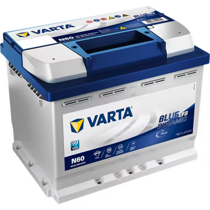 Batería Varta N60 Blue Dynamic Efb. Tecnología EFB. 12V - 60Ah/640A (EN) 560 500 064 D84 2 Caja L2 - 1