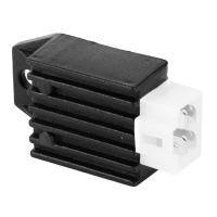 Regularizador De Tensión Para Motocicleta 12V Rectificador De Motor Para ATV 50cc 70cc 110cc 125cc Pieza Nueva De Aluminio Negro - details 3