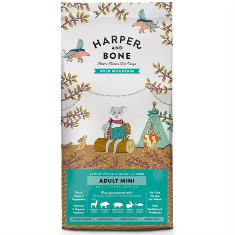 Harper And Bone Adult Mini Wild Mountain Pienso Para Perros 10 Kg - 1