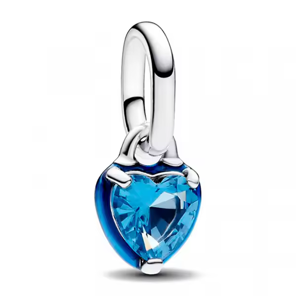 Pandora - Charm Mini Colgante Chakra Corazón Azul Pandora Me 793042C02 - 1