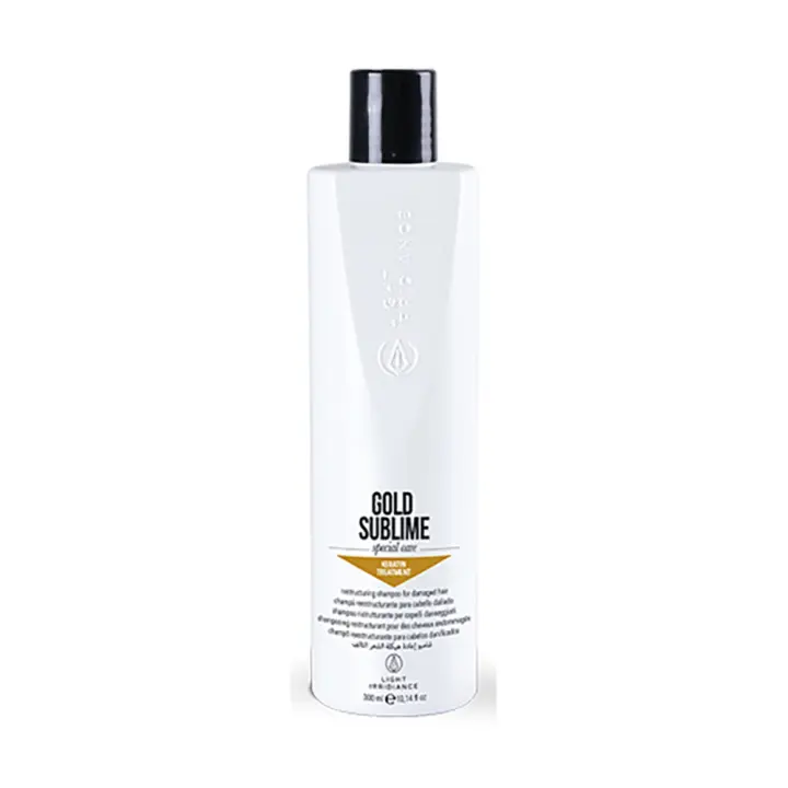Light Irridiance Champú Keratina Gold Sublime Special Care Keratin Treatment Shampoo - 1