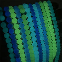 Acerca De 50 Piezas De 8mm Cuentas De Vidrio Colores Nocturnos Luz De Piedra Para DIY Creación De Pulseras Collares Pendientes Joyería - details 4
