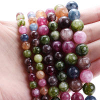 Tigre Ojos Piedras Naturales Redondas Para Joyería DIY Pulsera Lava Turquoises Jades Sueltas 4-12mm Material De Piedra - details 12