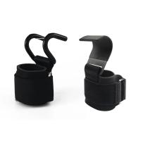 Gancho De Elevación Antideslizante Con Correa De Muñeca Para Dominadas Herramienta De Entrenamiento De Músculos De Los Brazos - details 4