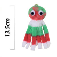 Juguete Para Gatos Colgante De Puerta Octopus De Peluche Atractivo Para Morder Con Ventosa Interactivo Para Gatos Jóvenes Y Adultos Suministros Para Mascotas - details 2