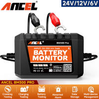 ANCEL BM300 pro Monitor De Batería Bluetooth 6V 12V 24V Analizador De Salud De La Batería Test De Sistema De Carga Y Arranque Con Alarma Herramienta De Diagnóstico Para Coches - details 1