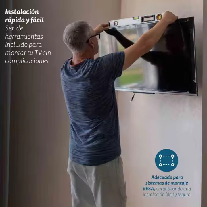Soporte de TV articulado SP-20X20AT para tv 10"-27" hasta 10kg y VESA 50x50mm x 200x200mm - 1