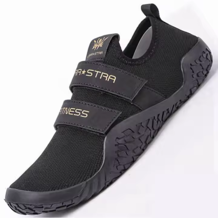 Zapatos De Halterofilia Para Hombres Y Mujeres Zapatillas De Gimnasio Entrenador Cruzado Calzado De Pesas Deadlift Suela De Goma Sin Cubierta Superior Material Sintético - 1