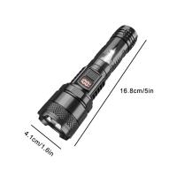 Linterna LED De Alta Brillo Con Mostrador De Energía Luz Fuerte Alta/Media Y Estroboscópica Para Camping Y Emergencias - details 4