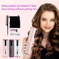 Rizador automático, peinado duradero, ondas grandes, 6 temperaturas y temporizador, portátil, no dañino, recargable por USB, cerámica, rizador, calentamiento rápido, cuidado del cabello con iones negativos, rizado rápido, rizador automático sin cable - details 2