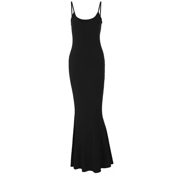 Vestido Bodycon De Fiesta Para Mujer Maxi Con Tirantes Elegante Y Delgado Sin Mangas Para Bodas Y Noches Elegantes Verano Multi-Colores - 1