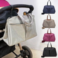 Bolso Mummy Multifuncional Impermeable Para Hombro Cruzado Bolso De Mano Para Carrito De Bebé Grande Capacidad Bolsa De Bebé Y Mamá - details 0