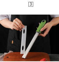 1Pcs Slicedor De Limón Multifuncional Acero Inoxidable Cortador De Queso Antideslizante Forma De Dientes Color Aleatorio Herramienta Para Queso - details 3