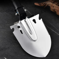 Shovel Plegable Para Camping 5 En 1 Multitool Portátil Herramienta De Sobrevivencia Táctica Compacta Para Mochilas Y Kit De Sobrevivencia - details 3