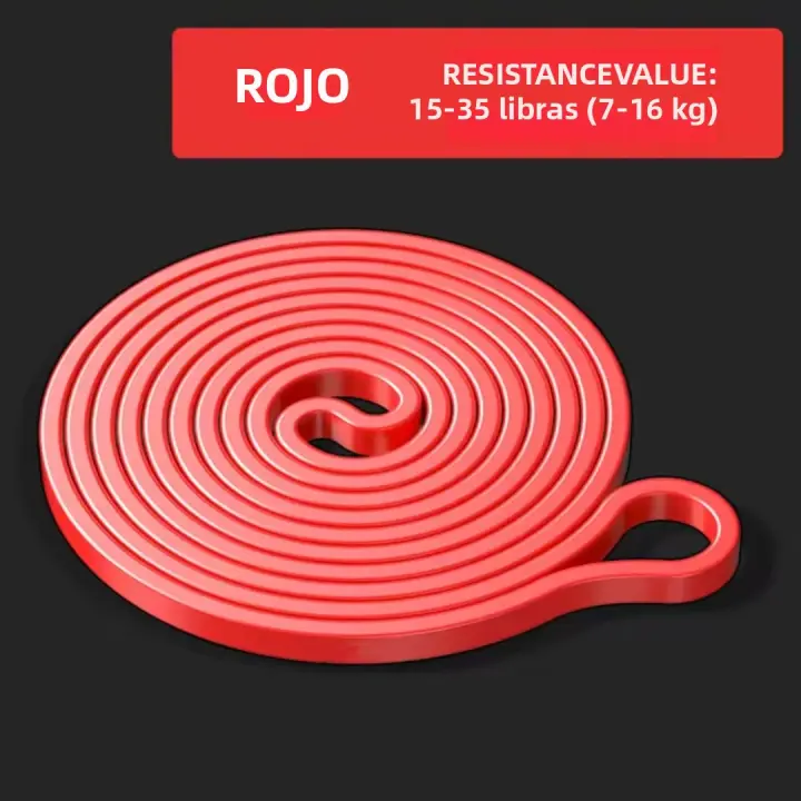 Set De Bandas De Resistencia Para Ejercicio De Peso Corporal Y Terapia Física Ayuda En Tiraje De Agarre Bandas Elásticas Para Entrenamiento En Casa - 1