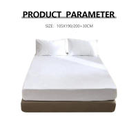 Colcha impermeable blanca elástica transpirable funda de colchón adecuada para dormitorio temporadas de verano universal cama de 90 - details 1