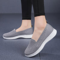 Zapatos Planos Cómodos Para Mujer Verano Transpirables De Malla Para Caminar Al Aire Libre Zapatos Casuales Slip-On Ligeros - details 4