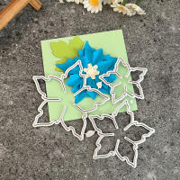 Molde De Corte De Metal Con Diseño De Flores Para Scrapbooking Álbumes De Fotos Tarjetas Y Decoración De Papel Compatible Con Carbono Acero - details 2