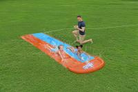 Tobogán Acuatico Doble H2OGO!® de 4,88 m Bestway, Ideal para niños a partir de 3 años,  construido con PVC UltraSlick™. - details 0