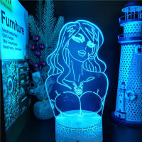 Lámpara LED De Ilusión 3D Anime Fullmetal Alchemist Cambio De Color Para Decoración De Habitación Infantil Luz Nocturna De Mesa - details 19