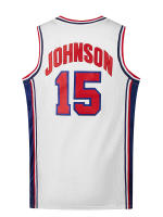 Camiseta De Baloncesto Para Hombres USA#15 Transpirable Cuello Redondo Deportiva Sin Mangas Uniforme De Entrenamiento Para Niños Nuevo Diseño Tops - details 2