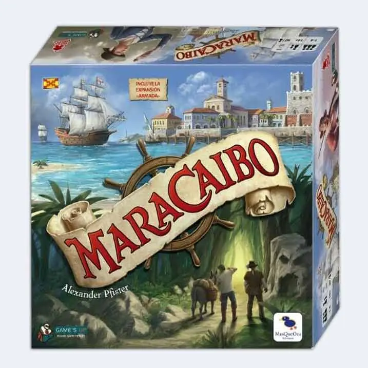Maracaibo 3º Edición, juego de mesa en Español, eurogame de estrategia - 1