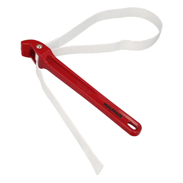 Llave cinta nylon aluminio 30 cm.  cinta de 98 cm. llave de filtro aceite, llave para tubos, llave aflojatodo, llave de correa. - 1